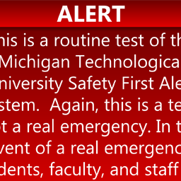 The alert scroll.